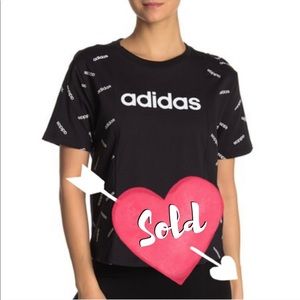 Adidas Cropped Tee ✨NWT✨